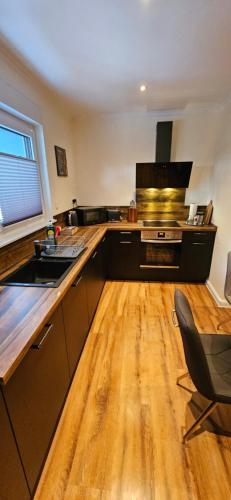 廚房, exkl. romantisches SM Apartment Secret Desire in 吉夫霍恩