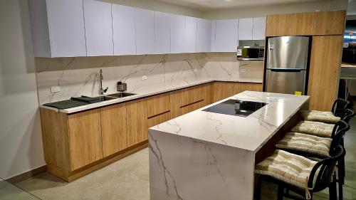 Kitchen, Refugio Sova in Pedernales