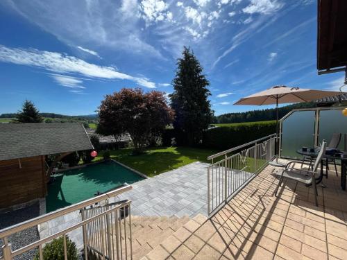 Jardim, Ferienhaus Liebenstein in Grafenwiesen