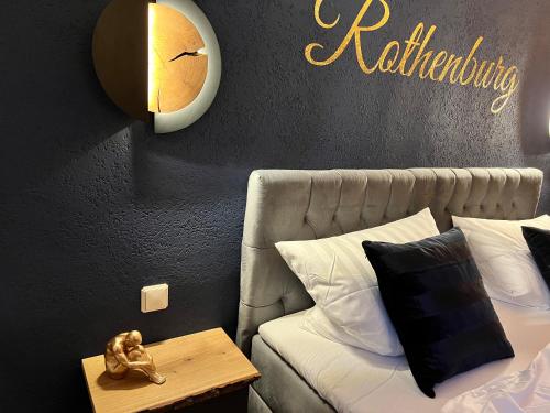 Modernes Apartment "Blauer Stern" mitten in der Altstadt mit Wifi in Rothenburg ob der Tauber, Deutschland