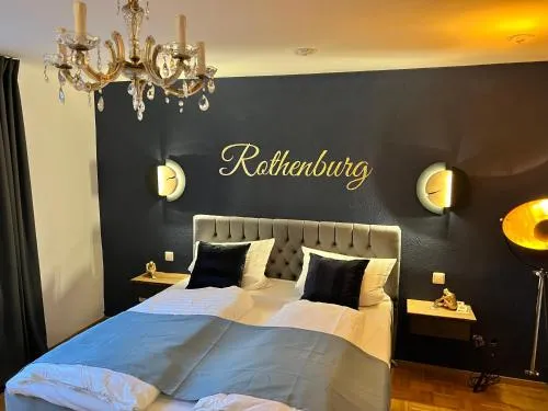 Modernes Apartment "Blauer Stern" mitten in der Altstadt mit Wifi in Rothenburg ob der Tauber, Deutschland