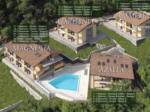  Residence Eden Apartments in Argegno