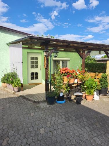 Viesnīcas āriene, Ferienwohnung Bauerngarten in Klein Vielen