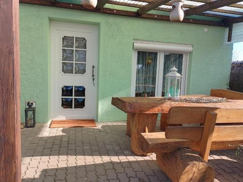 Viesnīcas āriene, Ferienwohnung Bauerngarten in Klein Vielen