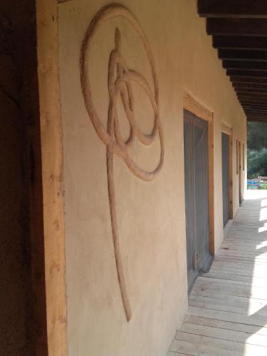 A szálláshely kívülről, Mas la Llum, la casa de palla in Arens De Lledo