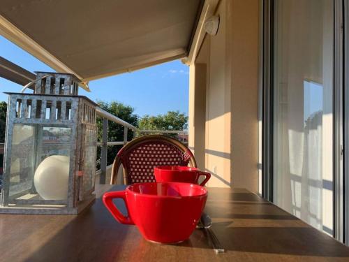 陽台/露台, Bel appartement proche gare et centre-ville in 朗布依埃