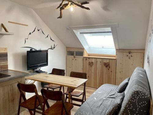 Studio cabine 4 personnes pied des pistes samedi à samedi Bolquère-Pyrénées 2000