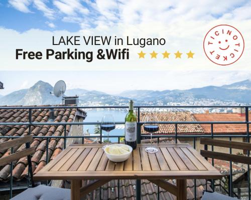  Vista lago Splendida casa a 5 stelle - Lugano Collina in Aldesago