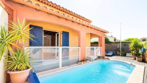 Magnifique Maison avec piscine privée à 300 m d'une trés jolie plage de sable - Location, gîte - Le Barcarès