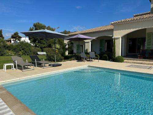 Appartement bord de mer avec piscine privee Porticcio - Location saisonnière - Grosseto-Prugna