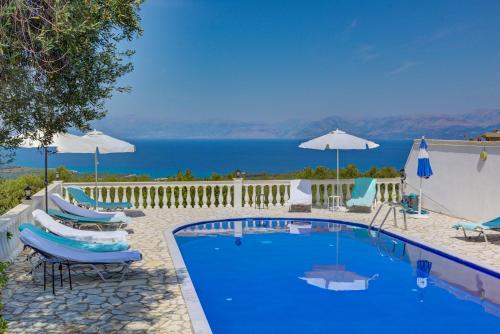 Villa Kitrini- stunning views, a home away from home, near Kassiopi