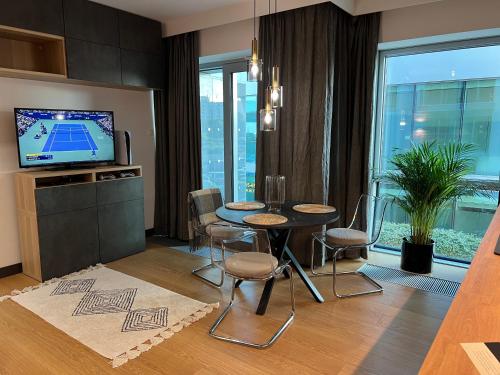 Apartment with Balcony room in Modern Vero Apartments Yacht Park