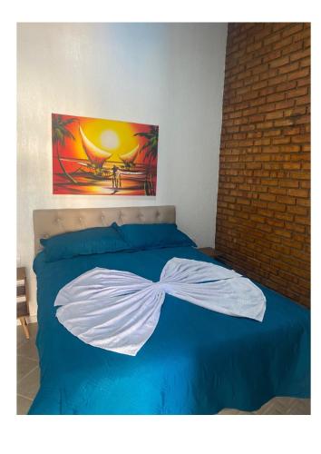 1 double bed