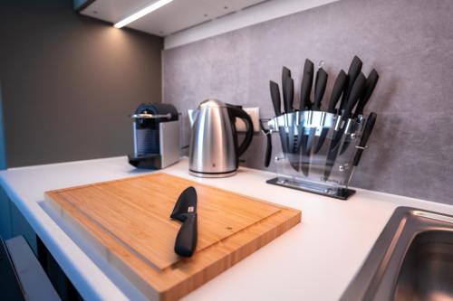 Design Apartment - Balkon - Induktionskochfeld - Zentral, Drážďany (fotografie 6)