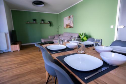 Design Apartment - Balkon - Induktionskochfeld - Zentral, Drážďany (fotografie 3)