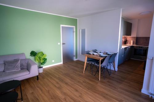 Design Apartment - Balkon - Induktionskochfeld - Zentral, Drážďany (fotografie 4)