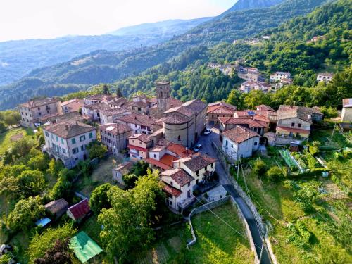 A szálláshely kívülről, La casetta nel Borgo -Cerageto- in Castiglione di Garfagnana