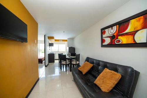 Apartamento con parqueadero, piscinas y wifi a 5 min del parque del café