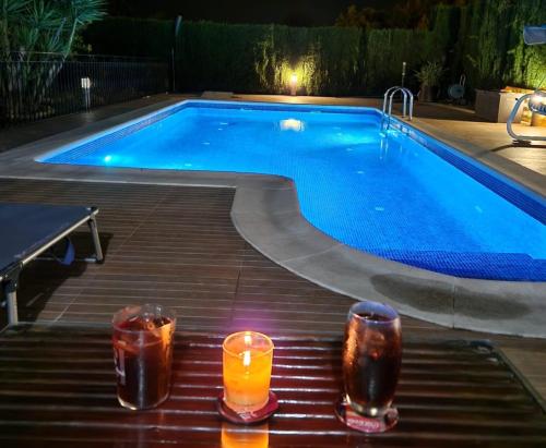 Chalet con piscina en Liria