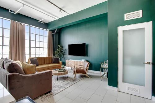 NYC Styled Loft In DTLA, sleeps 4 with Free Parking!, Los Angeles (fotografie 6)