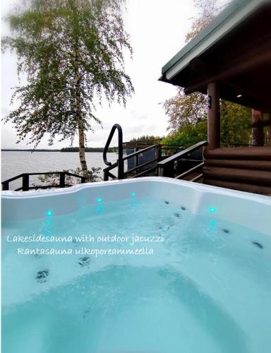 Сауна, LakeLodge Kiehinen & Igloos in Рованіємі