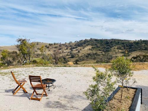 Celestine - 1 Bed Cabin with Outdoor Bath - Kundalini Lodge in Grattai