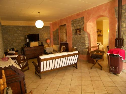 Спільний лаунж/ТБ зона, Albergo Elisa in Комано