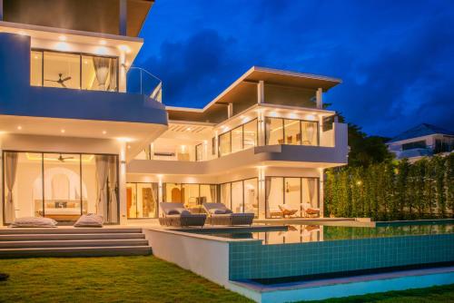 5House:A luxury beachfront villa on Samui 滨海5卧室别墅