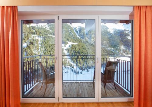 Erkély/terasz, Alpengasthof Praxmar in St. Sigmund Im Sellrain