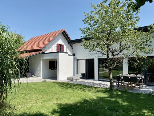 外部景觀, Snug Stays 4 - Design Villa mit Garten zentral, ruhig, 400m zum Ammersee in 迪森