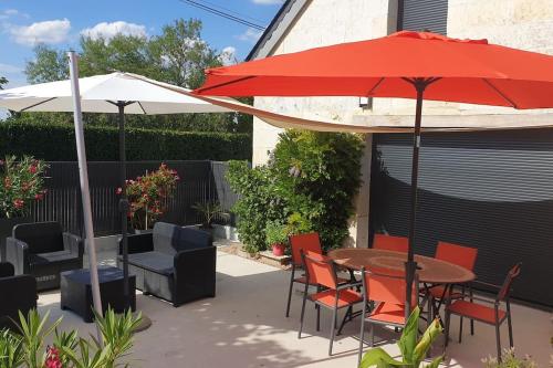 Balcony/terrace, Gite Sweetloire in La Ménitré