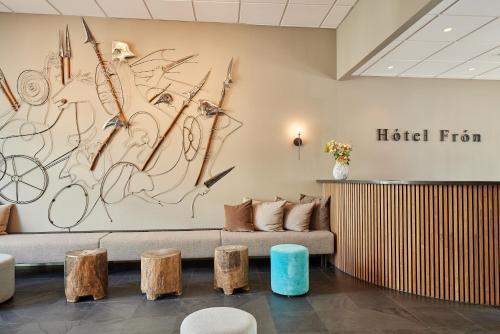Lobi, Hotel Frón in Reykjavik