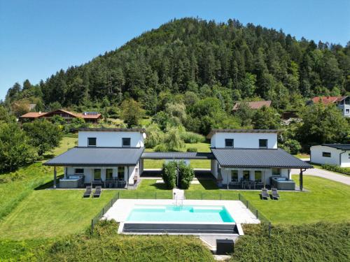 Viesnīcas āriene, Ferienhaus Kaiser in Gallizien