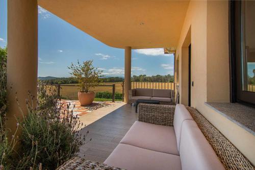 Erkély/terasz, Villa de vacaciones con encanto - El Serrat in Vilademuls