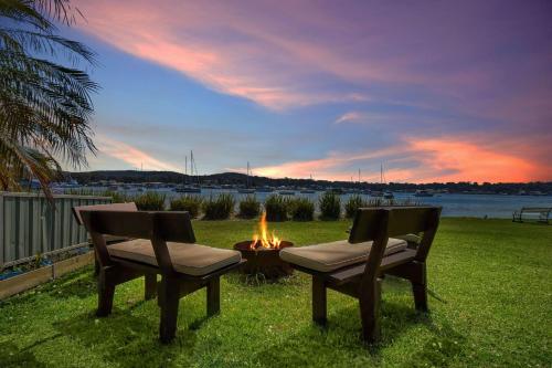 The Little Lake House at Rathmines waterfront on Lake Macquarie