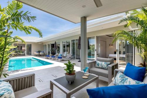 Big & Stylish 5 Bed 4 Bath Private Garden Pool Villa at Thongson Bay Beach, Koh Samui (foto 2)