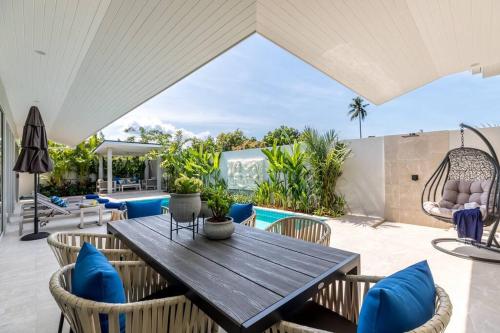 Big & Stylish 5 Bed 4 Bath Private Garden Pool Villa at Thongson Bay Beach, Koh Samui (foto 3)