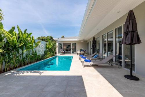 Big & Stylish 5 Bed 4 Bath Private Garden Pool Villa at Thongson Bay Beach, Koh Samui (foto 4)