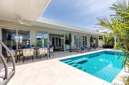 Big & Stylish 5 Bed 4 Bath Private Garden Pool Villa at Thongson Bay Beach, Koh Samui (foto 9)