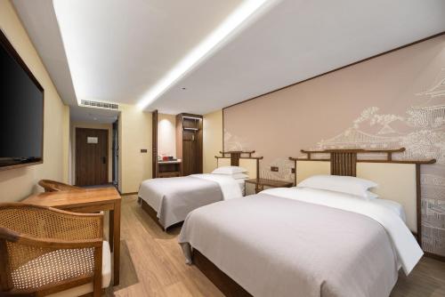 Honglu Garden Hotel Xi'an Bell and Drum Tower Huimin Street Store photo 1