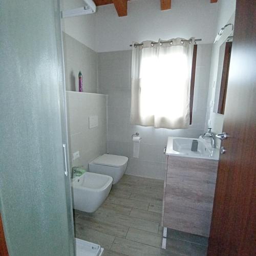 浴室, Agriturismo Trabucco in 西萊河畔卡薩萊