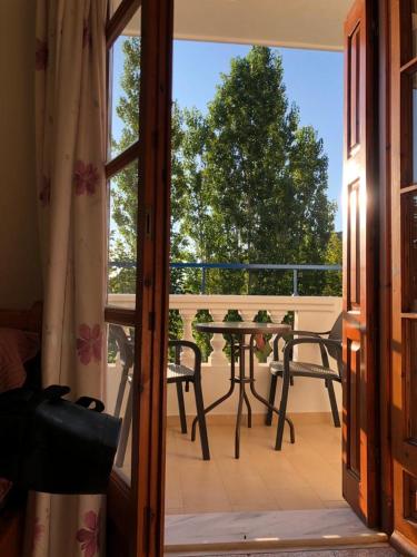 Erkély/terasz, Apartments Zafiria in Valeontades