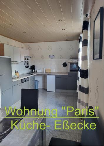 Kitchen, FaWiGa Monteurwohnung Karben in Karben