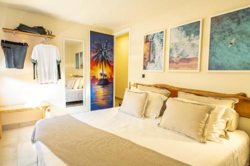 1 double bed