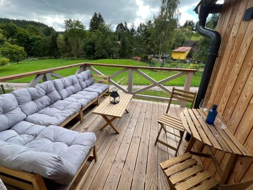 Balkons/terase, Little Cottage No.100 in Vidochov
