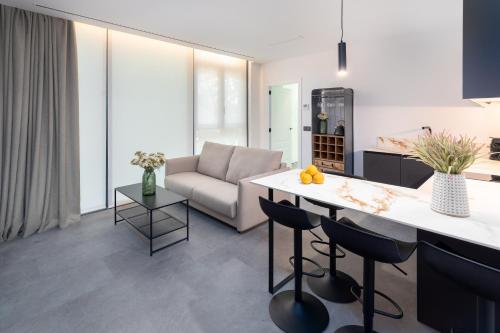 주방, Calatrava by Alma Suites in 캄파나르