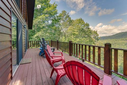 Murphy Cabin with Deck and Sweeping Mountain Views!, Murphy (fotografie 3)