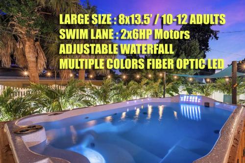 FULL Game Room · Swim SPA · BBQ · Beach 2.5Miles ! in Largo, USA