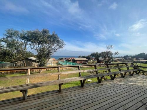 Linda casa con vista al mar La Ballena