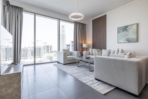 Spacious 3BDR with Maid Room I Creek Harbour I Creek Gate Tower 2, Dubai